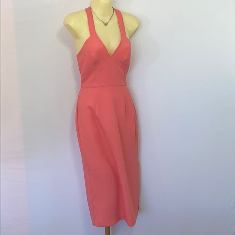BCBGeneration Dress Sherbet Sheath NWT 4 - Picture 8 of 9